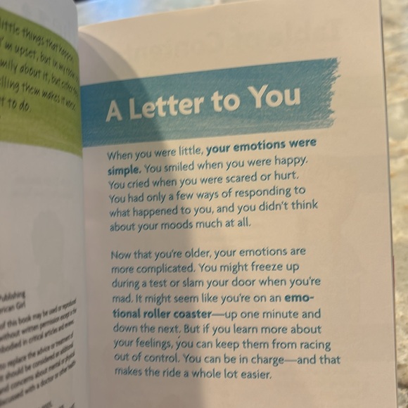 American Girl The Feelings Book. The Care & Keeping of Your Emotions - Picture 5 of 5